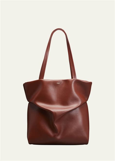 Chloe Judy Slouchy Leather Tote Bag 